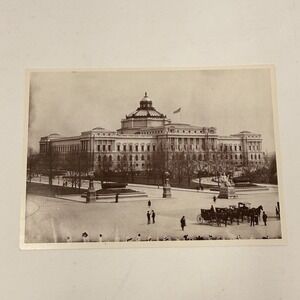 Library of Congress 1897 National Archives and Records Postcard Washington DC